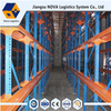 Lapisan bubuk drive kepadatan tinggi dalam sistem rak palet dari Nova Logistics