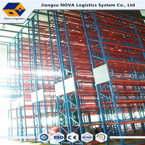 Heavy Duty Steel Sangat Sempit Aisle Rack (VNA) Dari Nova