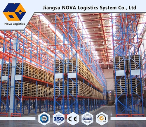 Penyimpanan Rak Pallet Gudang Tugas Berat dengan ISO9001