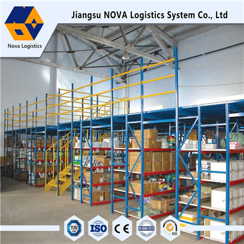 Lantai mezzanine industri atau platform yang dapat diturunkan