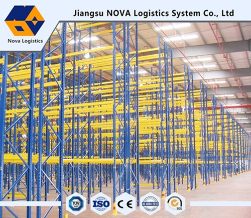 Rak Pallet Penyimpanan Serbuk Elektrostik Tugas Berat