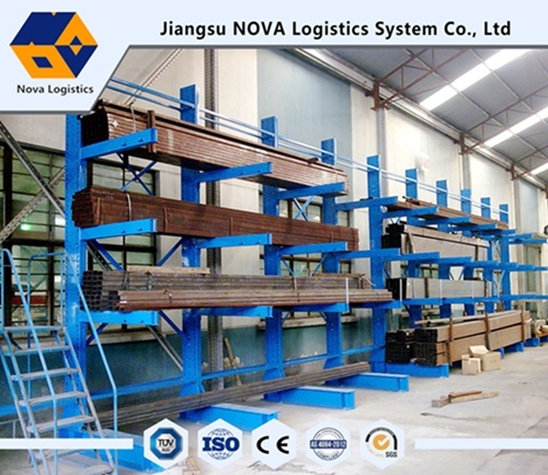 Rak Cantilever Penyimpanan Tugas Berat ISO Dari Nova Logistik