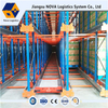 Produk baru berkualitas tinggi berkendara di Radio Shuttle Racking