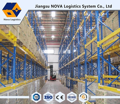 Rak Pallet Penyimpanan Serbuk Elektrostik Tugas Berat