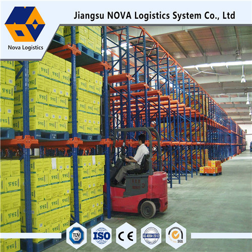 Drive Penyimpanan Industri Melalui Rak Pallet Dari Nova Logistik