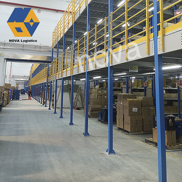 Industri Lantai Mezzanine Attics Platform Racking System