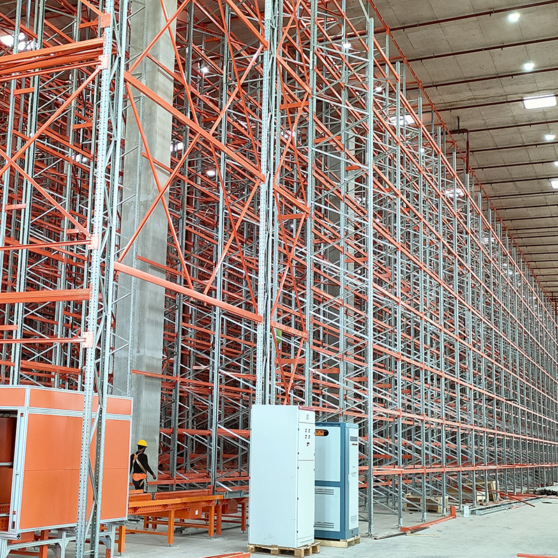 Sistem Gudang Shuttle Racking ASRS untuk Logistik