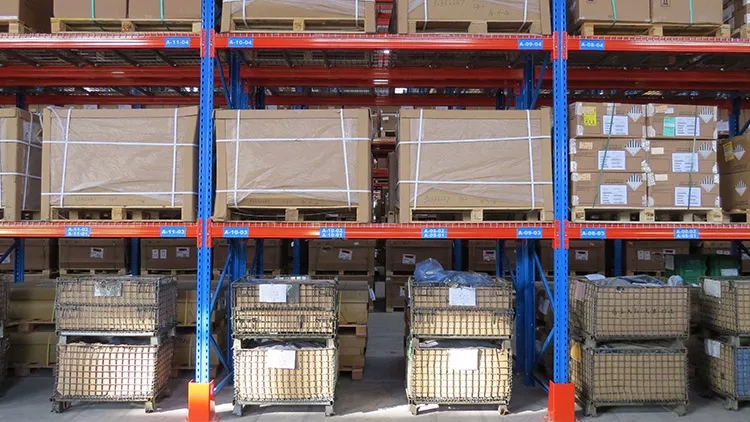 Dimensi Rak Pallet Stackable Tahan Lama Euro Pallet untuk Penyimpanan Industri