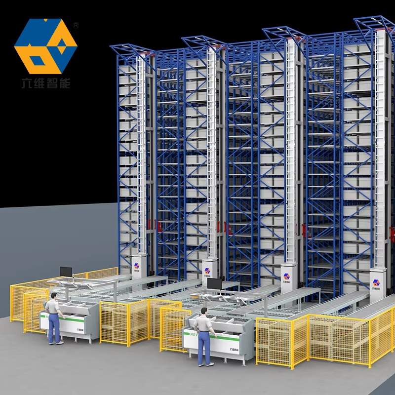 Gudang Otomatis Palet Tugas Berat Racking AS/RS System Dengan CE 