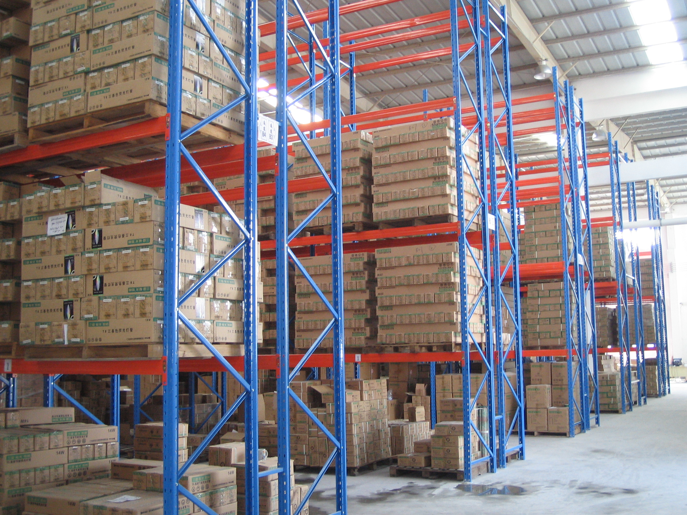 Racking Pallet Selektif Gudang Cina