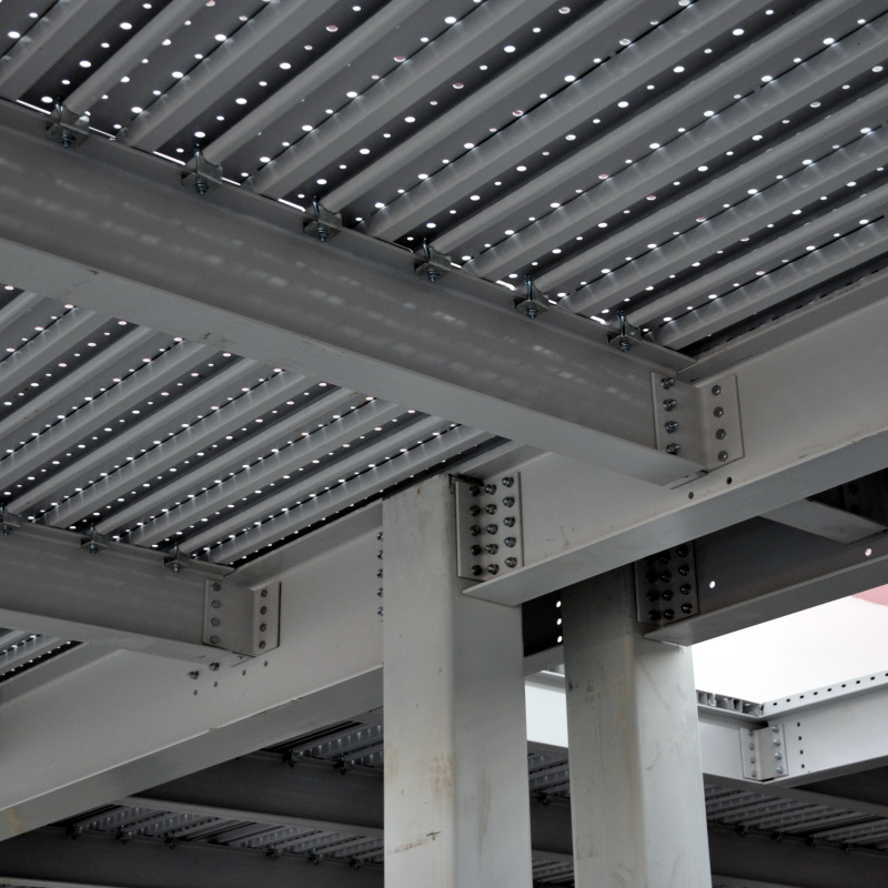 Rak lantai platform mezzanine logam mezzanine logam tugas berat