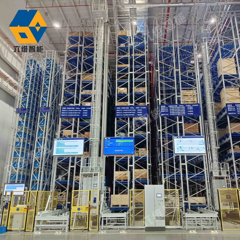 Gudang Otomatis Palet Tugas Berat Racking AS/RS System Dengan CE 