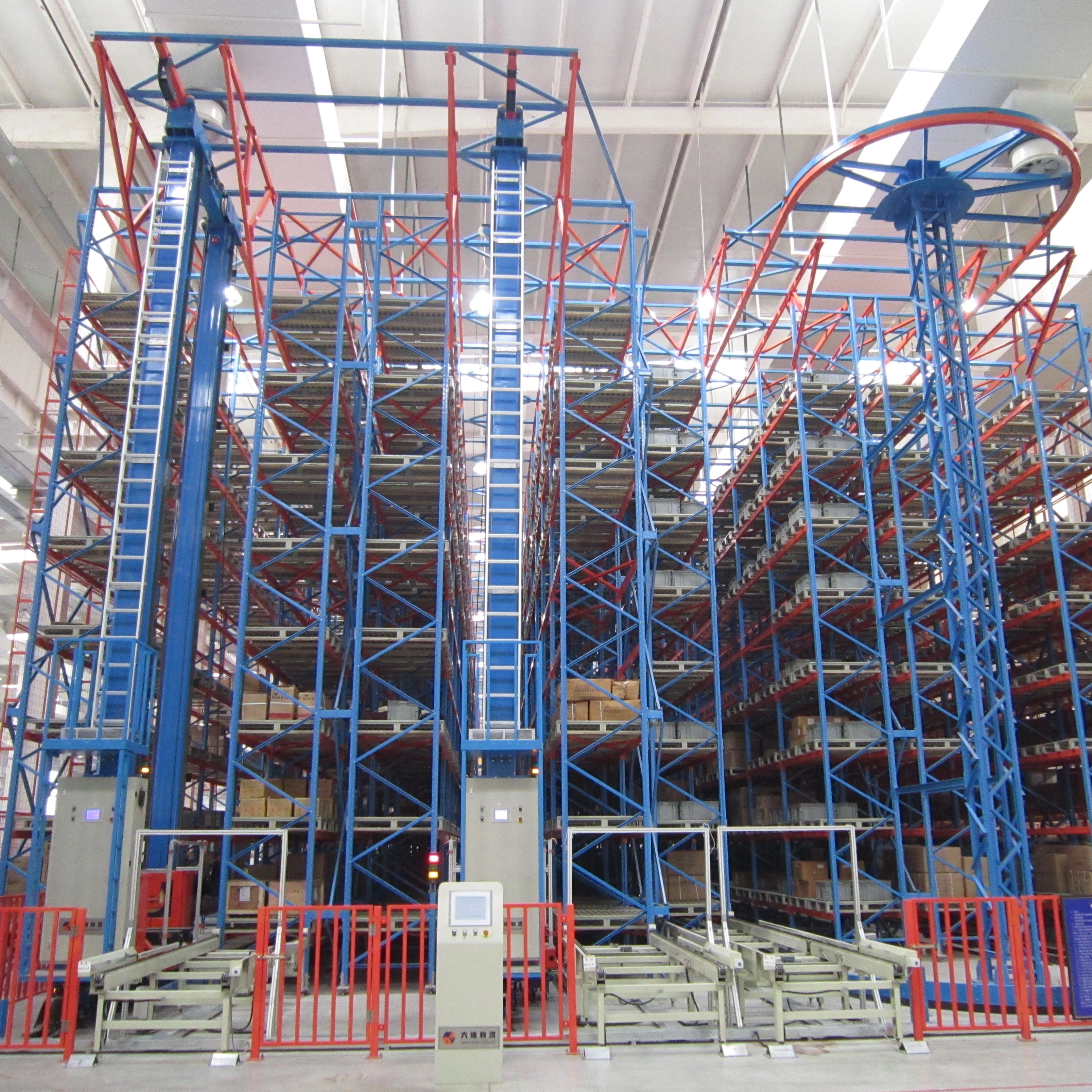 Sistem Penyimpanan dan Pengambilan Otomatis Sistem Racking Solusi Penyimpanan ASRS
