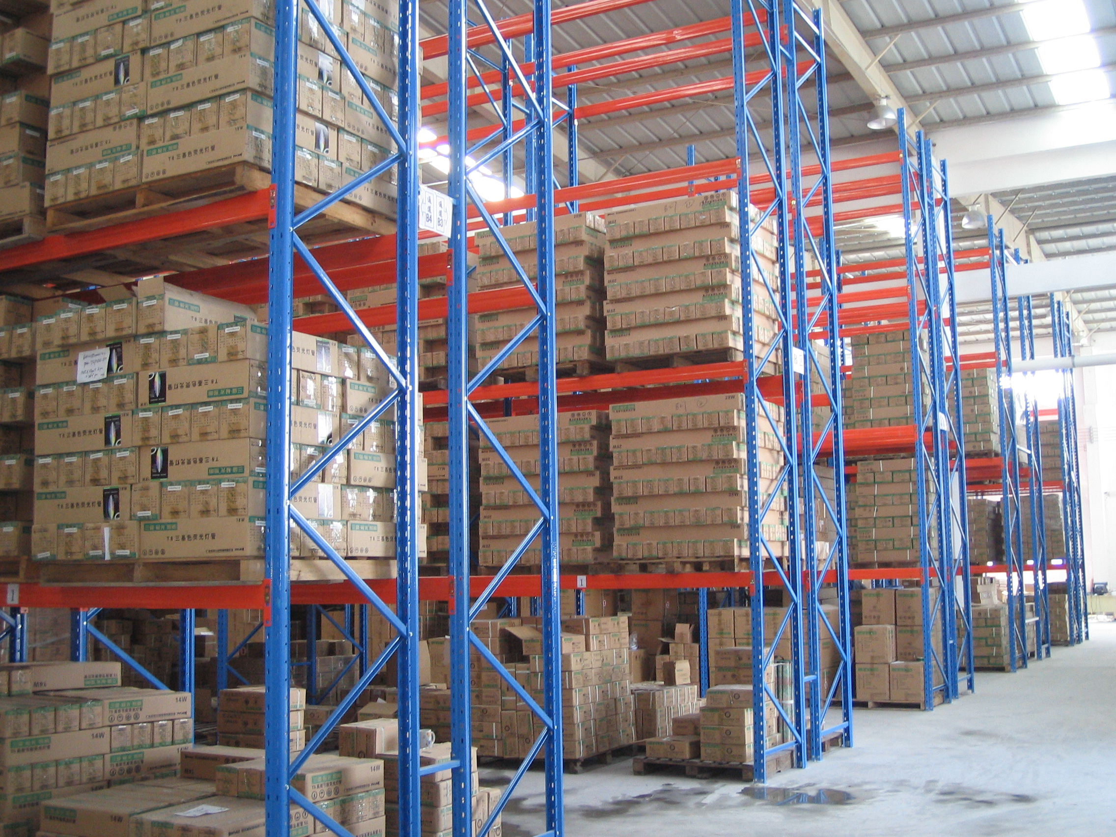 Rak Pallet NOVA Rak Tugas Berat Penyimpanan Tebal Rak Gudang Industri Tingkat Tinggi Beban 3 Ton/Lantai