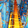 Selektif ASRS Lift Stacker Crane Pallet Warehouse Animasi