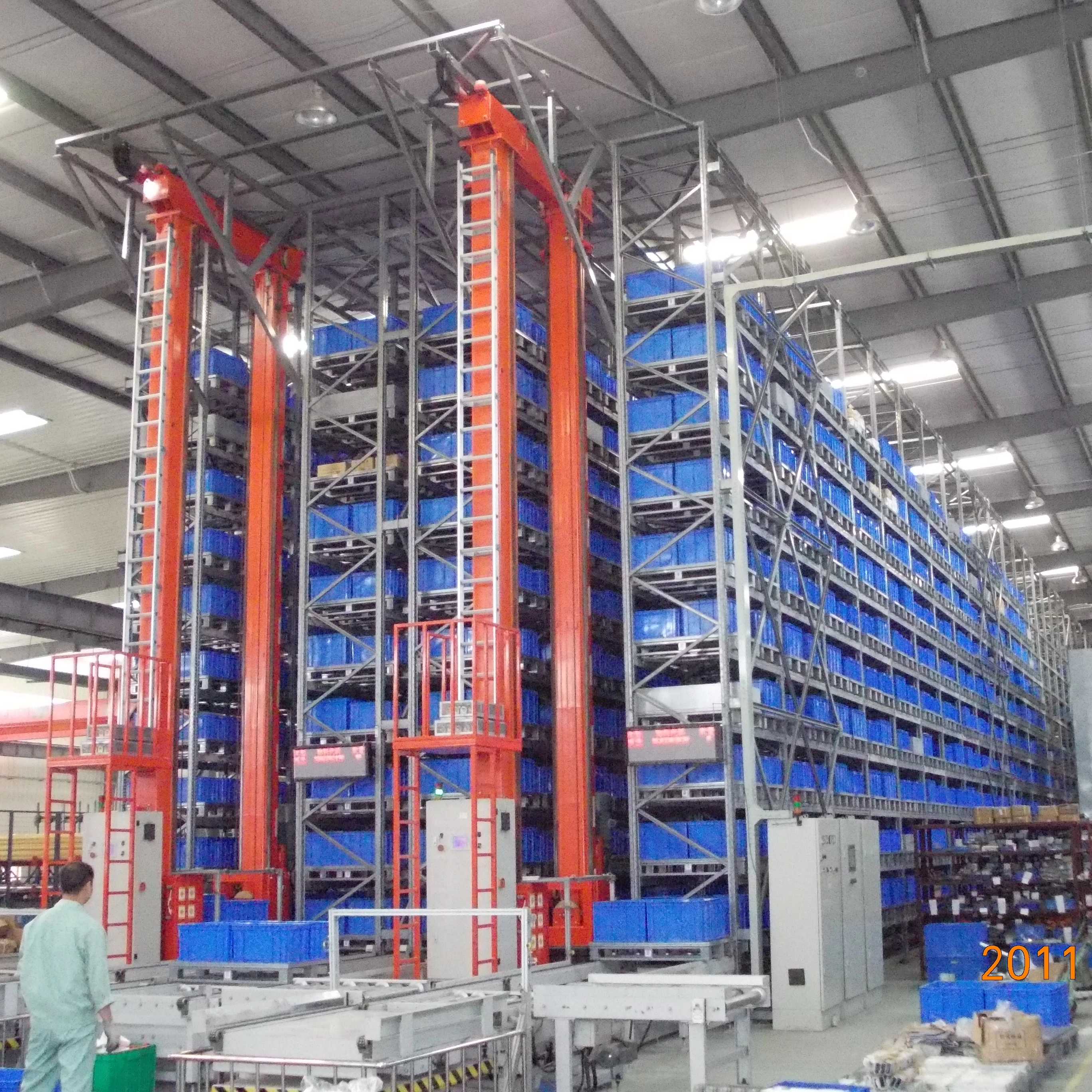 Sistem Racking Sistem Penyimpanan dan Pengambilan Otomatis Sistem Solusi Penyimpanan Gudang ASRS