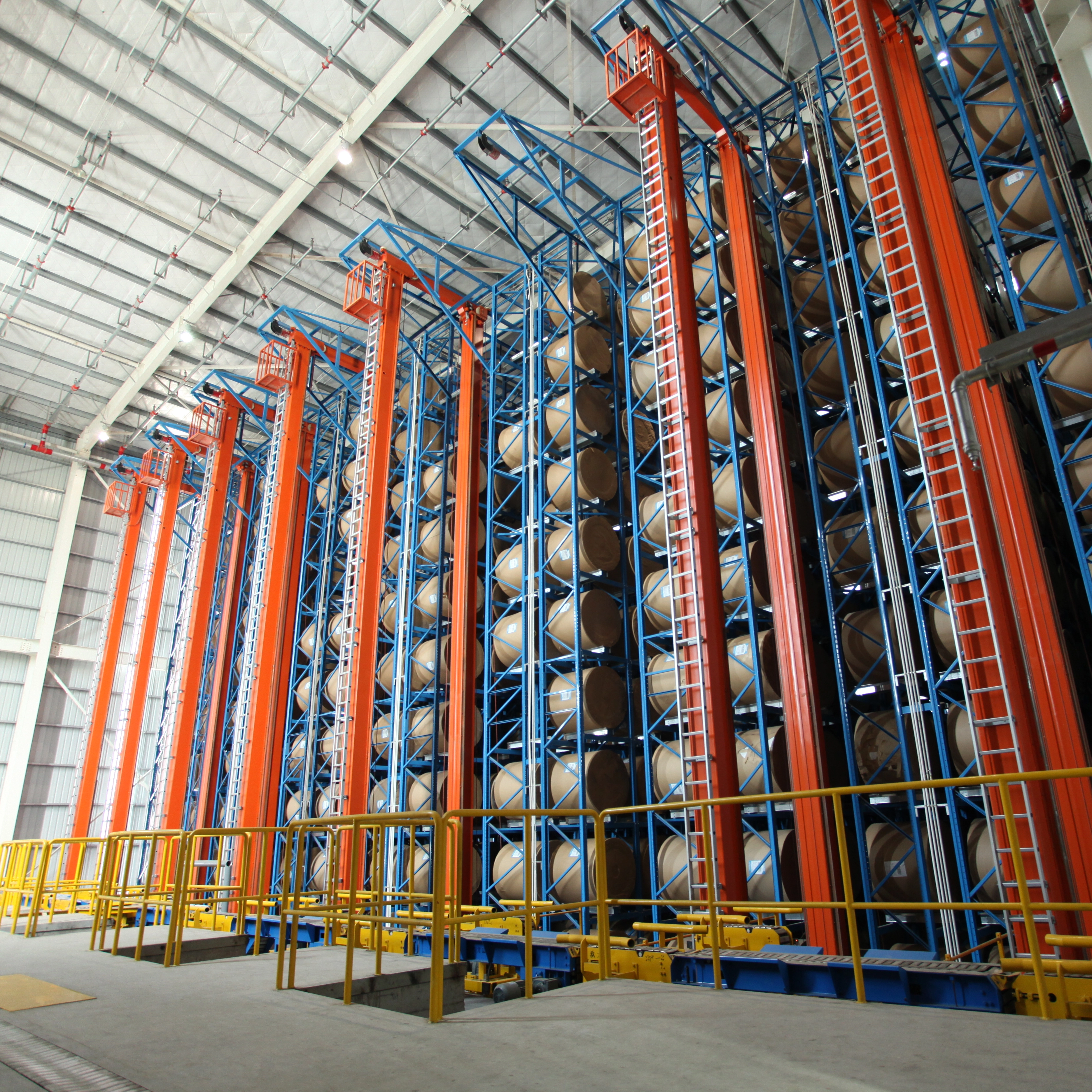 Sistem Penyimpanan dan Pengambilan Otomatis Sistem Racking Solusi Penyimpanan ASRS