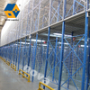 Penyimpanan gudang Racking mendukung rak palet lantai mezzanine