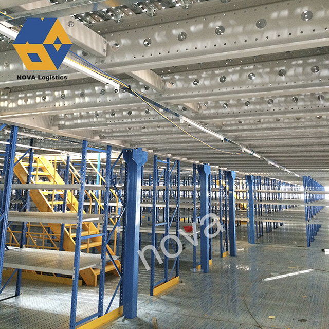 Industri Lantai Mezzanine Attics Platform Racking System